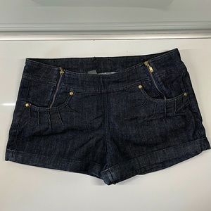 Armani Exchange Dark Denim Shorts - EUC